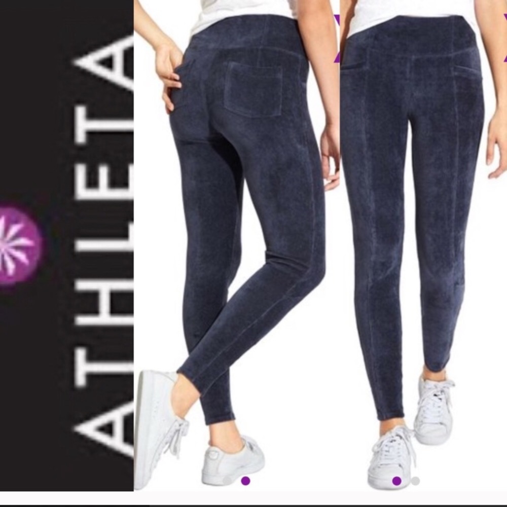 Athleta corduroy leggings
